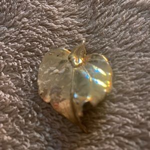 14 karat gold leaf dipped gold/ not solid